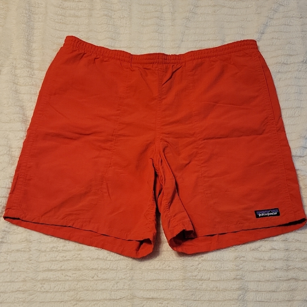 Patagonia Bright Red Swim Trunks